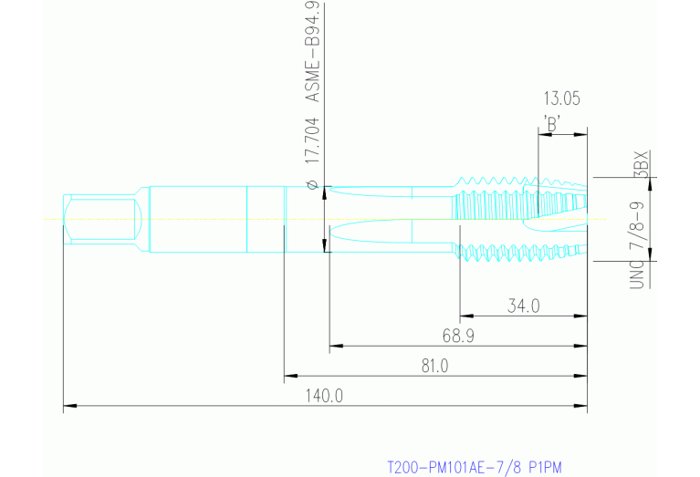 T200-PM101AE-7/8 P1PM