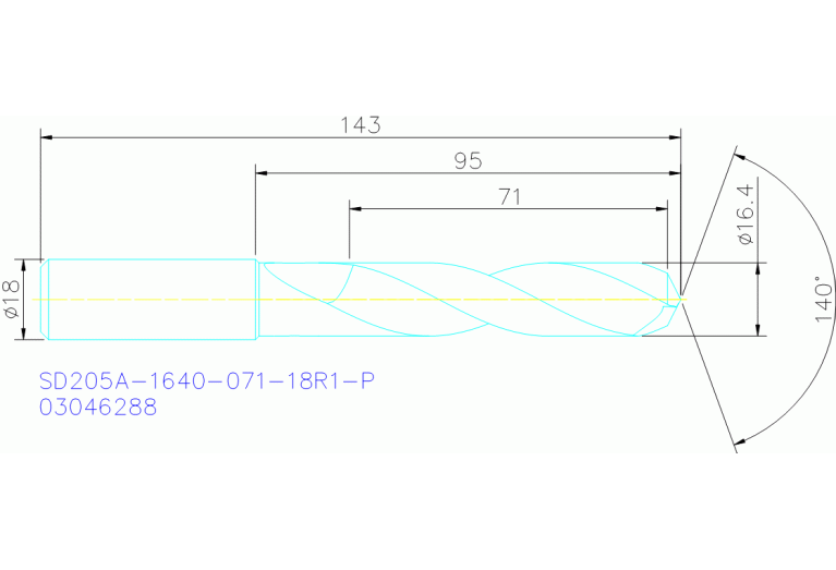 SD205A-1640-071-18R1-P