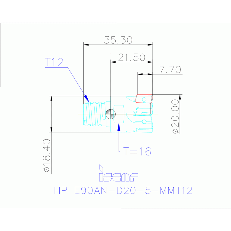 HP E90AN-D20-5-MMT12