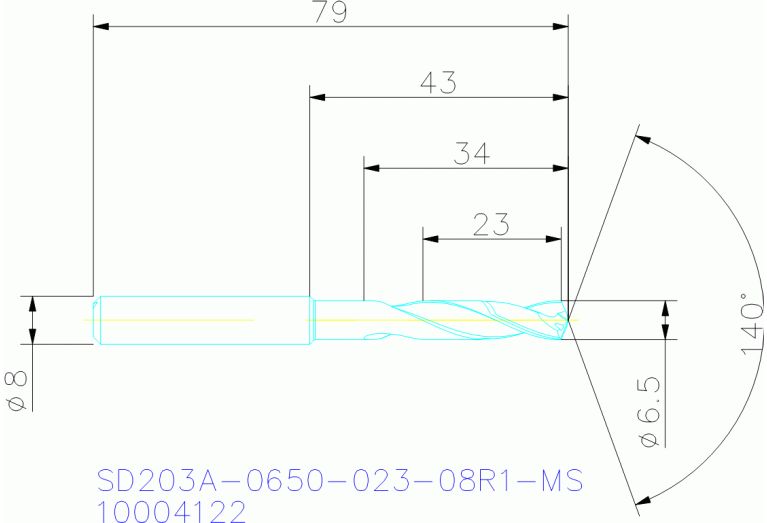 SD203A-0650-023-08R1-MS
