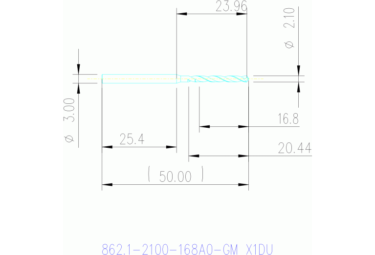 862.1-2100-168A0-GM X1DU