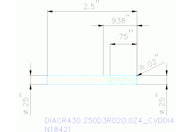 DIACR430.250D3R020.0Z4 CVDDIA