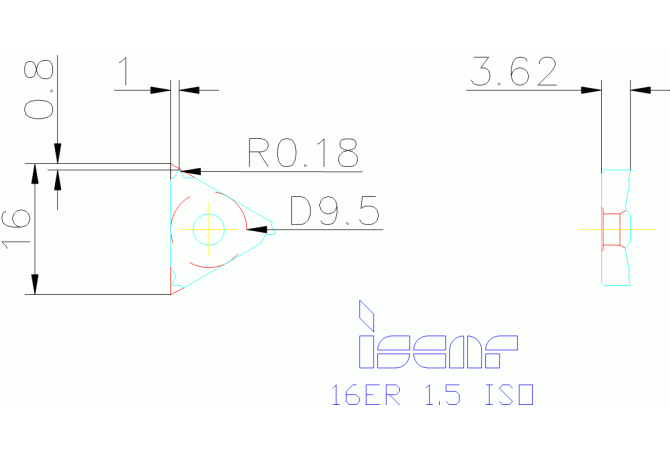 16ER 1.50 ISO IC508