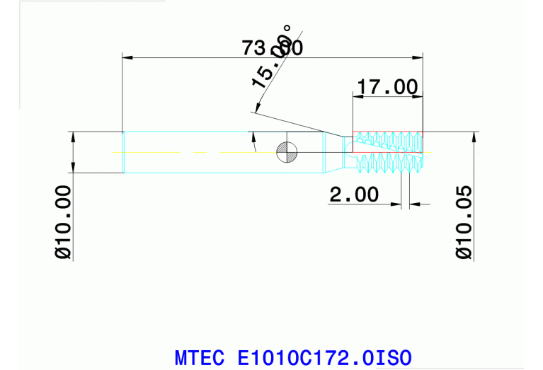 MTEC E 1010C17 2.0ISO IN2005
