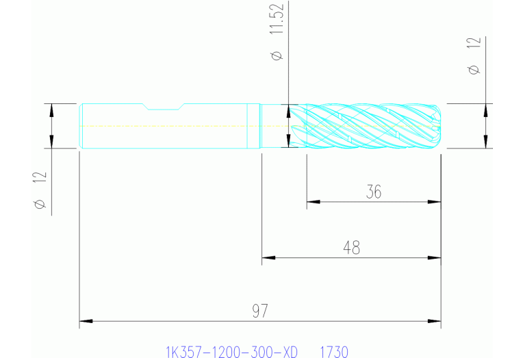 1K357-1200-300-XD 1730