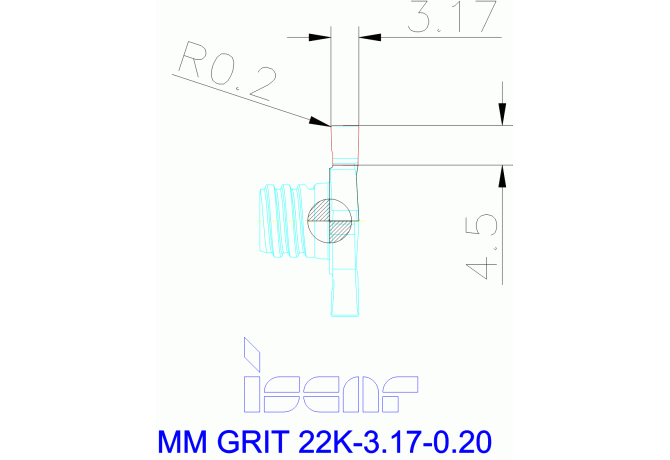 MM GRIT 22K-3.17-0.20 IC528