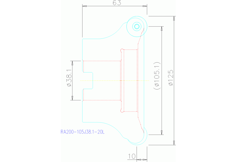 RA200-105J38.1-20L