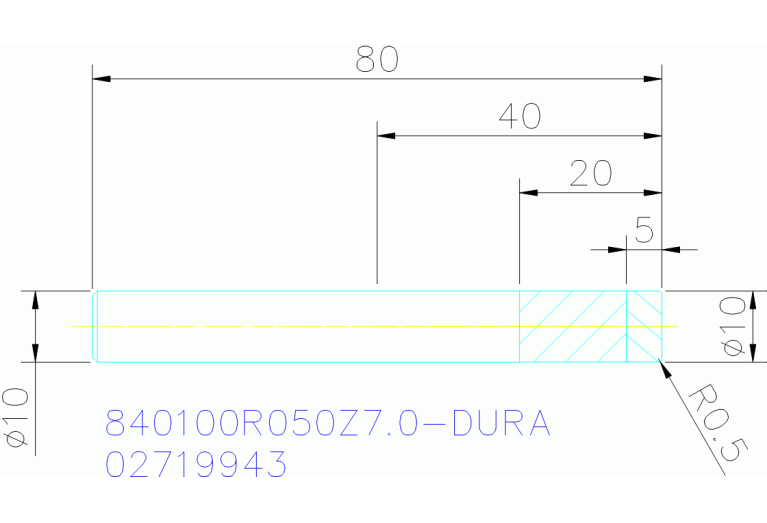 840100R050Z7.0-DURA