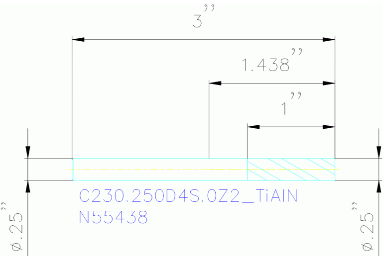 C230.250D4S.0Z2 TIALN