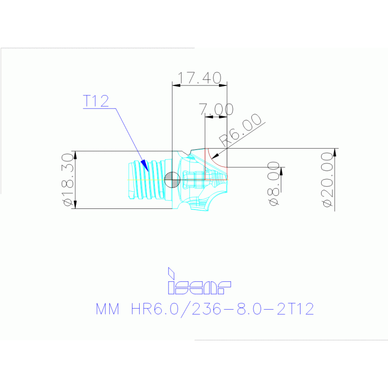 MM HR6.0/236-8.0-2T12 IC908