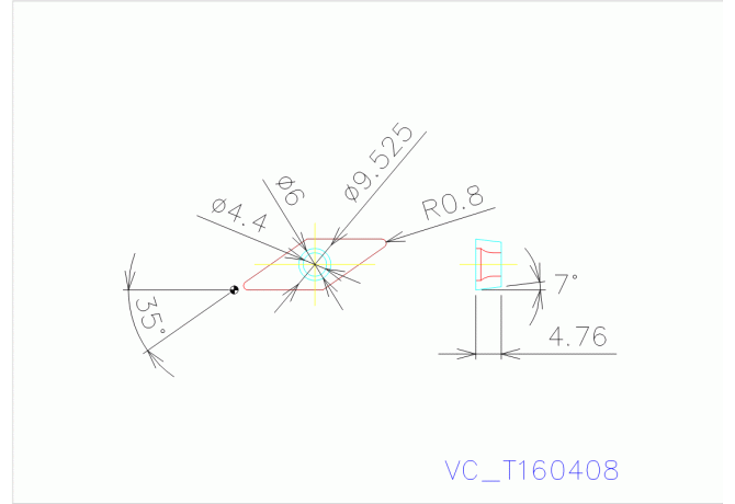 VCMT160408N-SU AC8115P