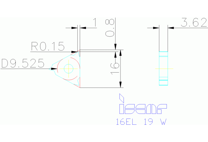 16EL 19 W IC250