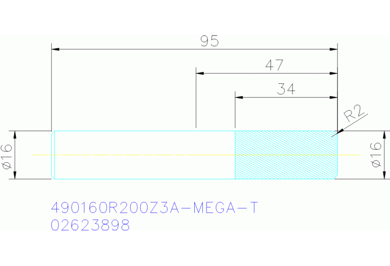 490160R200Z3A-MEGA-T