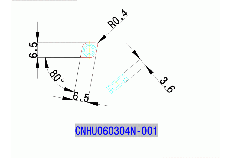 CNHU060304N-001 IN80B