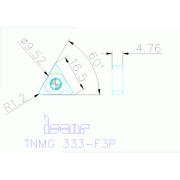 TNMG 160412-F3P IC807