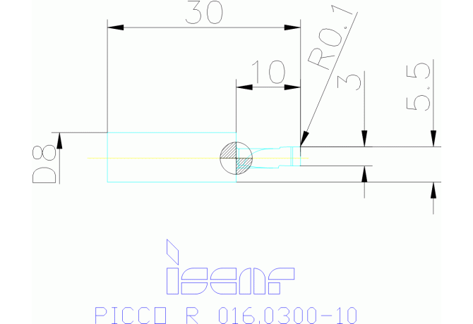 PICCO R 016.0300-10 IC1008