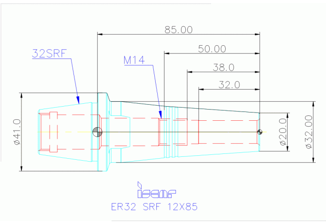 ER32 SRF 12X85