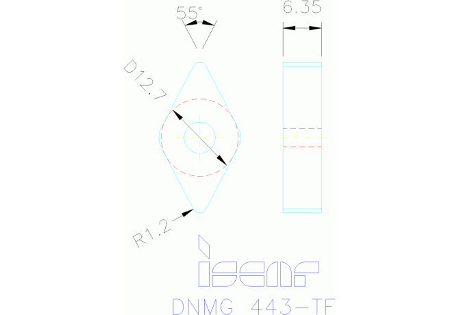 DNMG 150612-TF IC8250