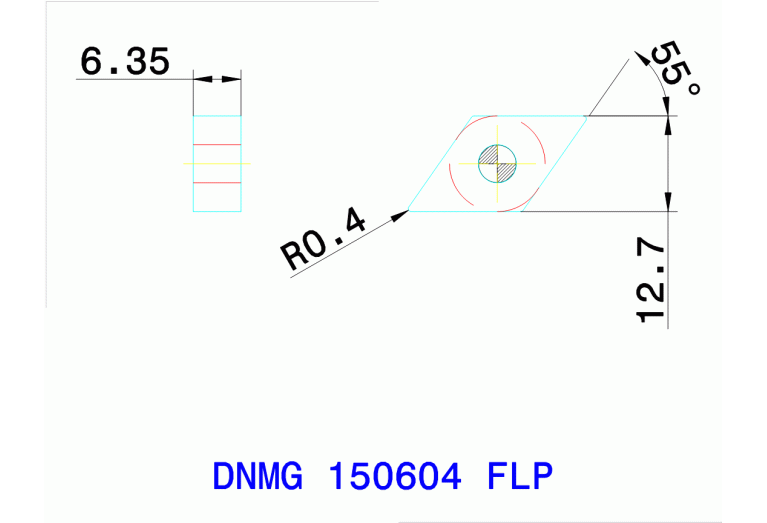 DNMG 150604 FLP TT8125