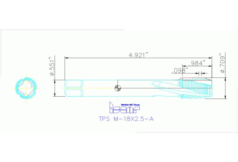 TPS M-18X2.5-A HE