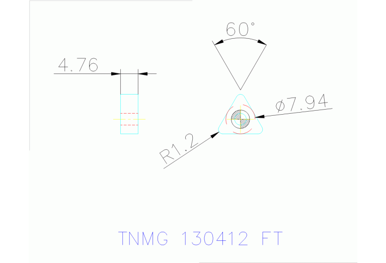 TNMG 130412 FT TT5100