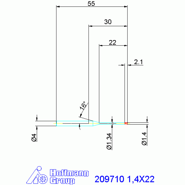209710 1,4X22