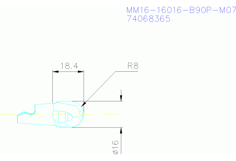 MM16-16016-B90P-M07 F30M