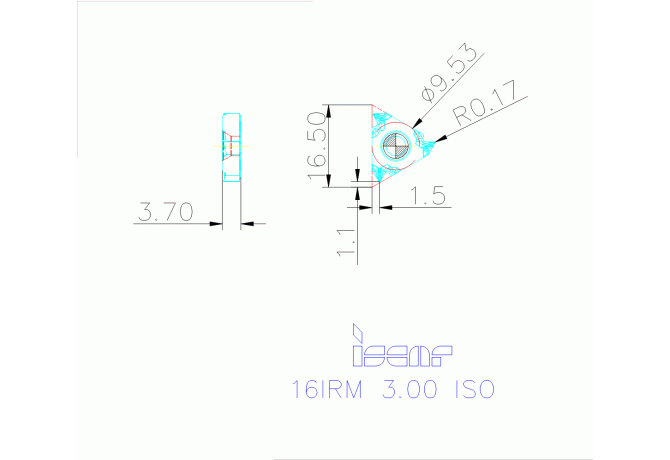 16IRM 3.00 ISO IC908