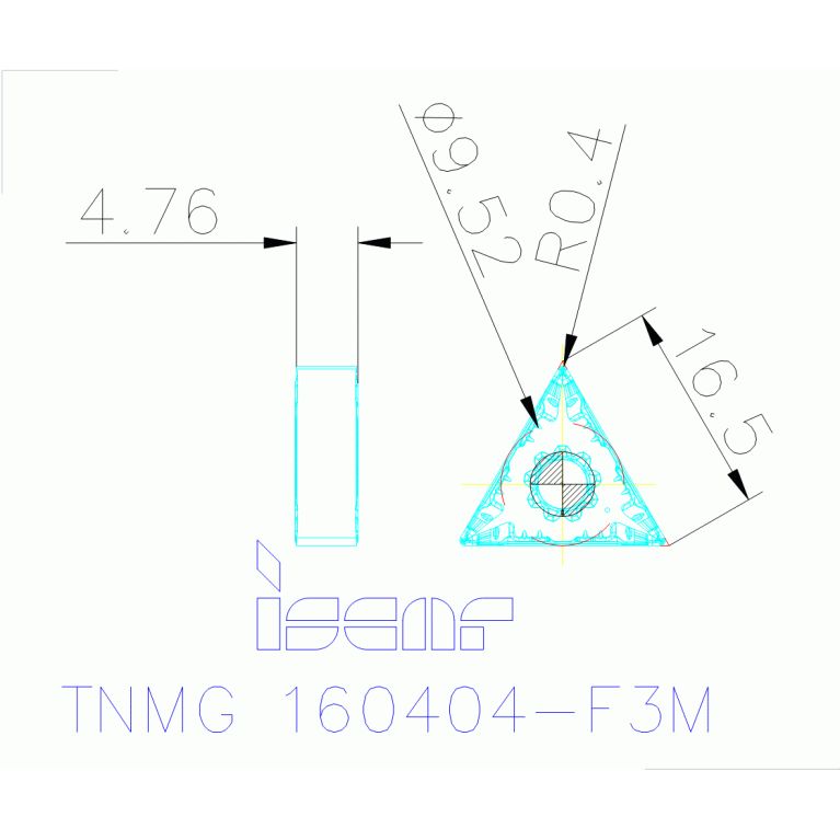 TNMG 160404-F3M IC830