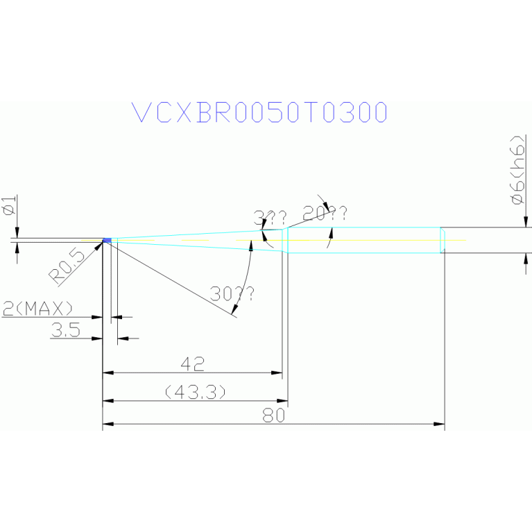 VCXBR0050T0300