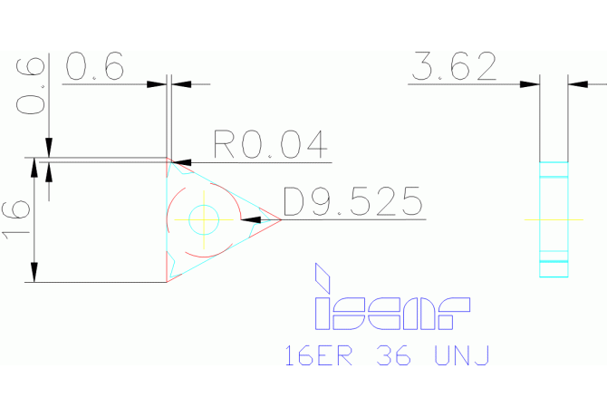 16ER 36 UNJ IC908