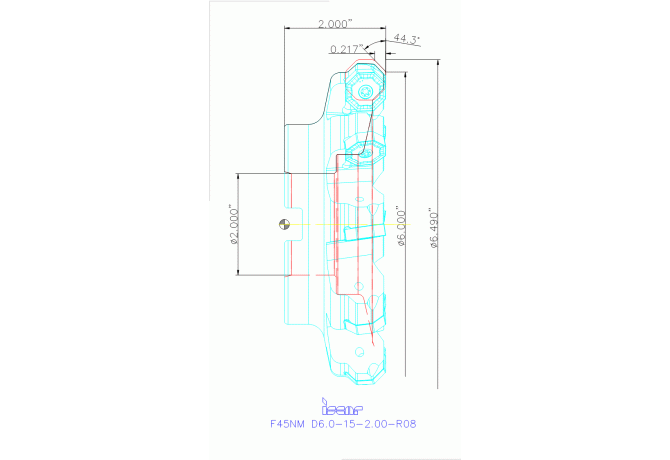 F45NM D6.0-15-2.00-R08