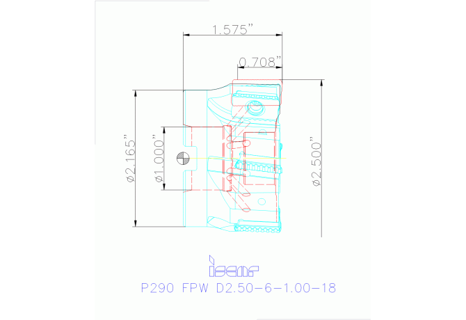 P290 FPW D2.50-6-1.00-18