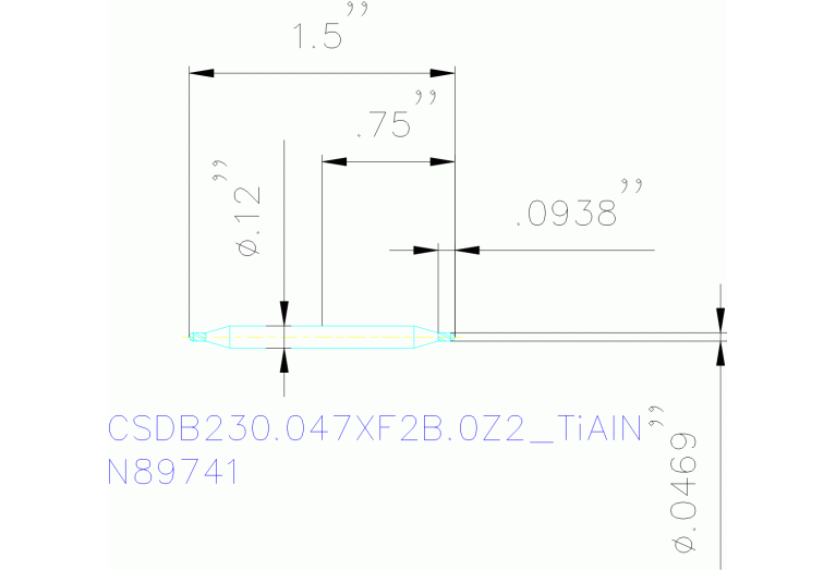 CSDB230.047XF2B.0Z2 TIALN