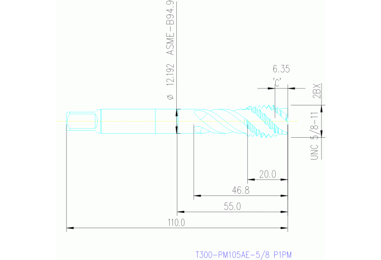 T300-PM105AE-5/8 P1PM