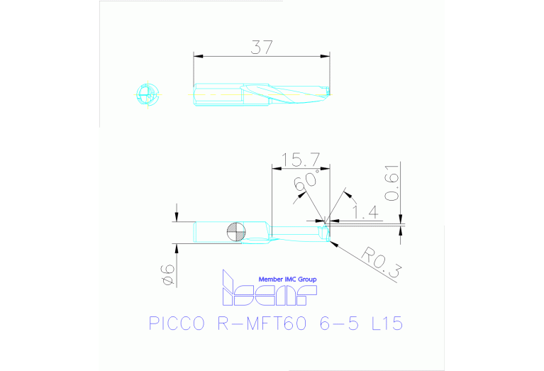 PICCO R-MFT60 6-5 L15 IC908