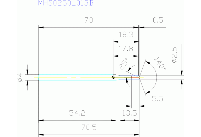 MHS0250L013B VP15TF
