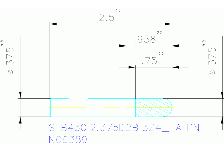 STB430.2.375D2B.3Z4 ALTIN