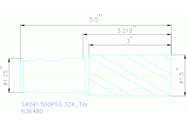 S4041.500P5S.3Z4 TIN