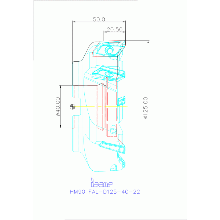 HM90 FAL-D125-40-22