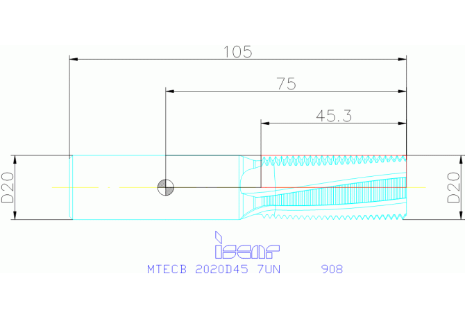 MTECB 2020D45 7UN IC908