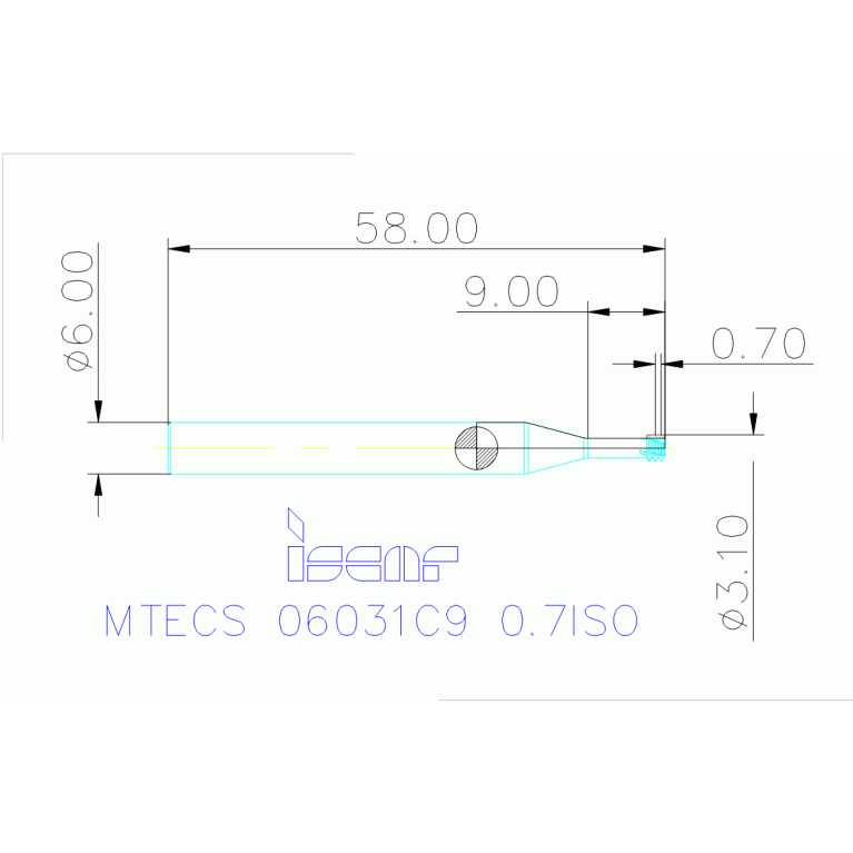 MTECS 06031C9 0.7ISO IC908