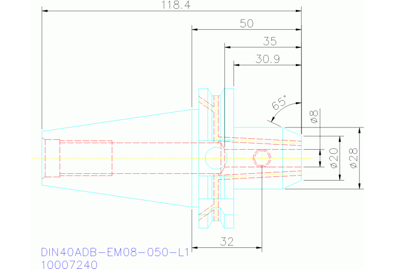 DIN40ADB-EM08-050-L1