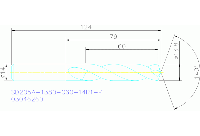 SD205A-1380-060-14R1-P