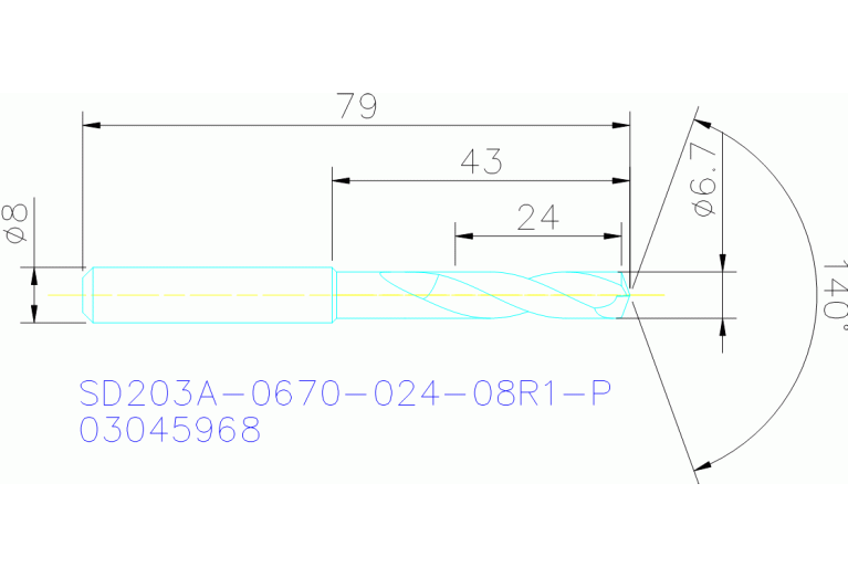 SD203A-0670-024-08R1-P