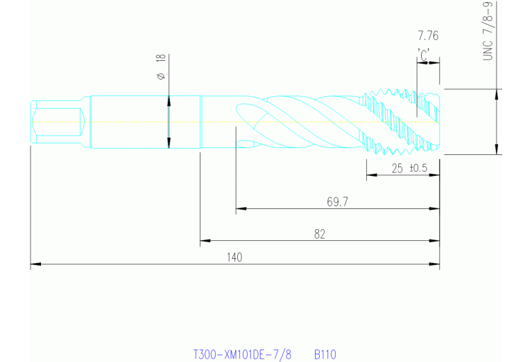 T300-XM101DE-7/8 B110