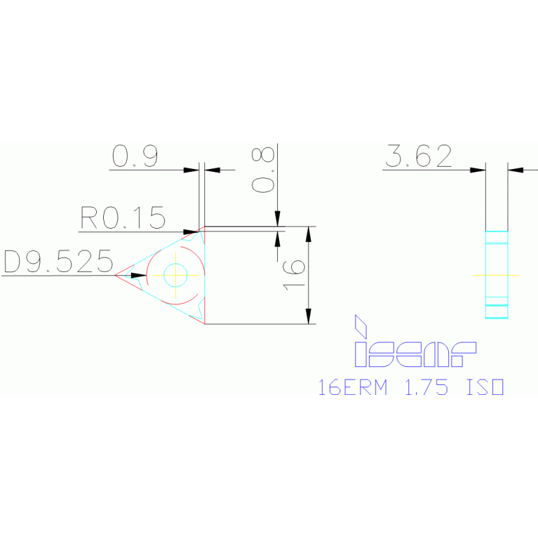 16ERM 1.75 ISO IC908
