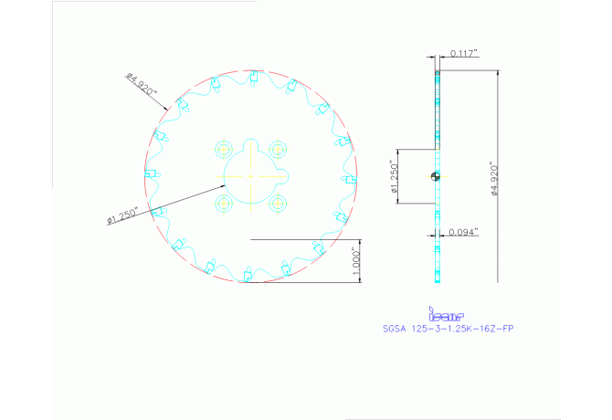 SGSA 125-3-1.25K-16Z-FP