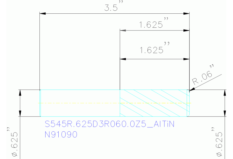 S545R.625D3R060.0Z5 ALTIN