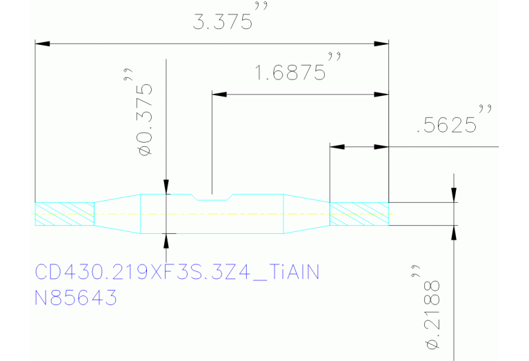 CD430.219XF3S.3Z4 TIALN